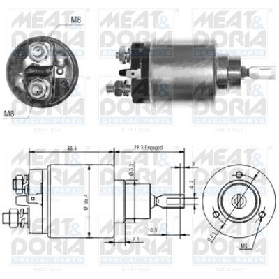 Solenoid Switch, starter